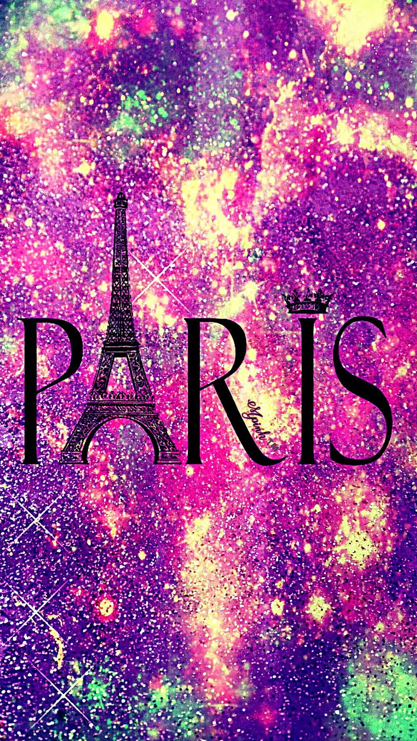 Shimmer Paris Galaxy - Glitter Cool For Girls - HD phone wallpaper
