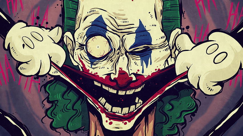 Art Mad Joker 1440P Resolution , , Background, dan , Joker Graffiti Wallpaper HD
