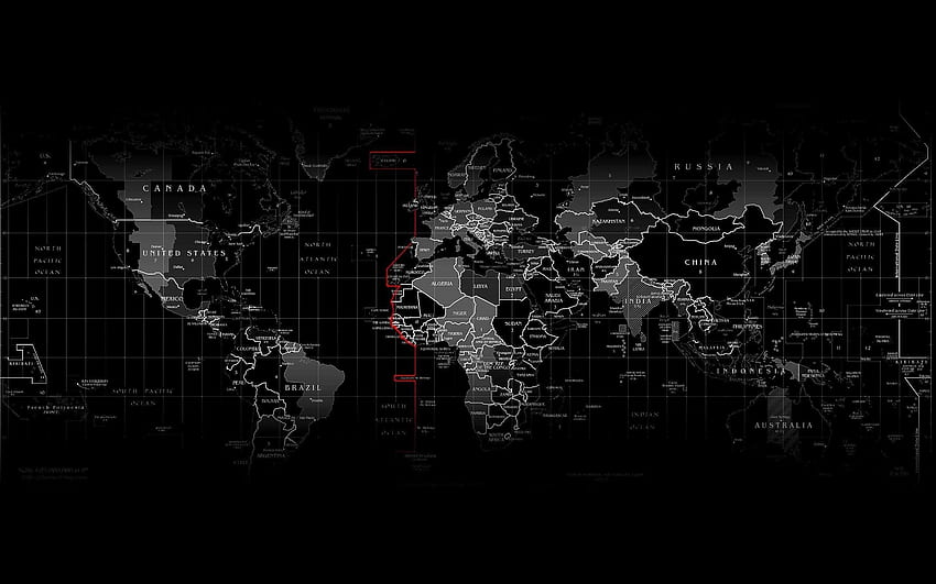 Map Of World Desktop Wallpapers - Wallpaper Cave