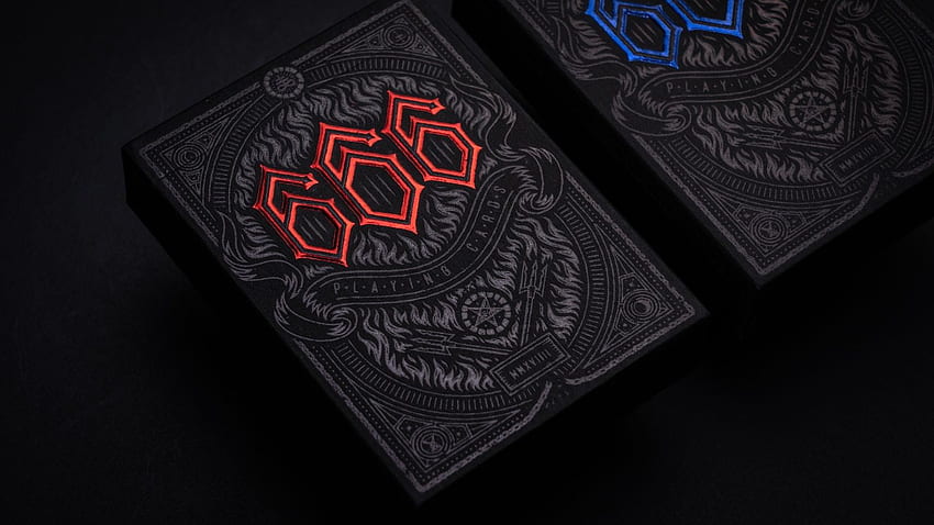 Playing Cards oleh Riffle Shuffle Premium, 666 Devil Wallpaper HD
