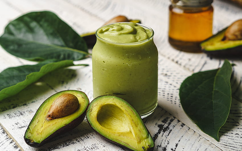 avocado smoothie, healthy drinks, avocado, green smoothie, vegetable smoothie, healthy food, smoothies HD wallpaper
