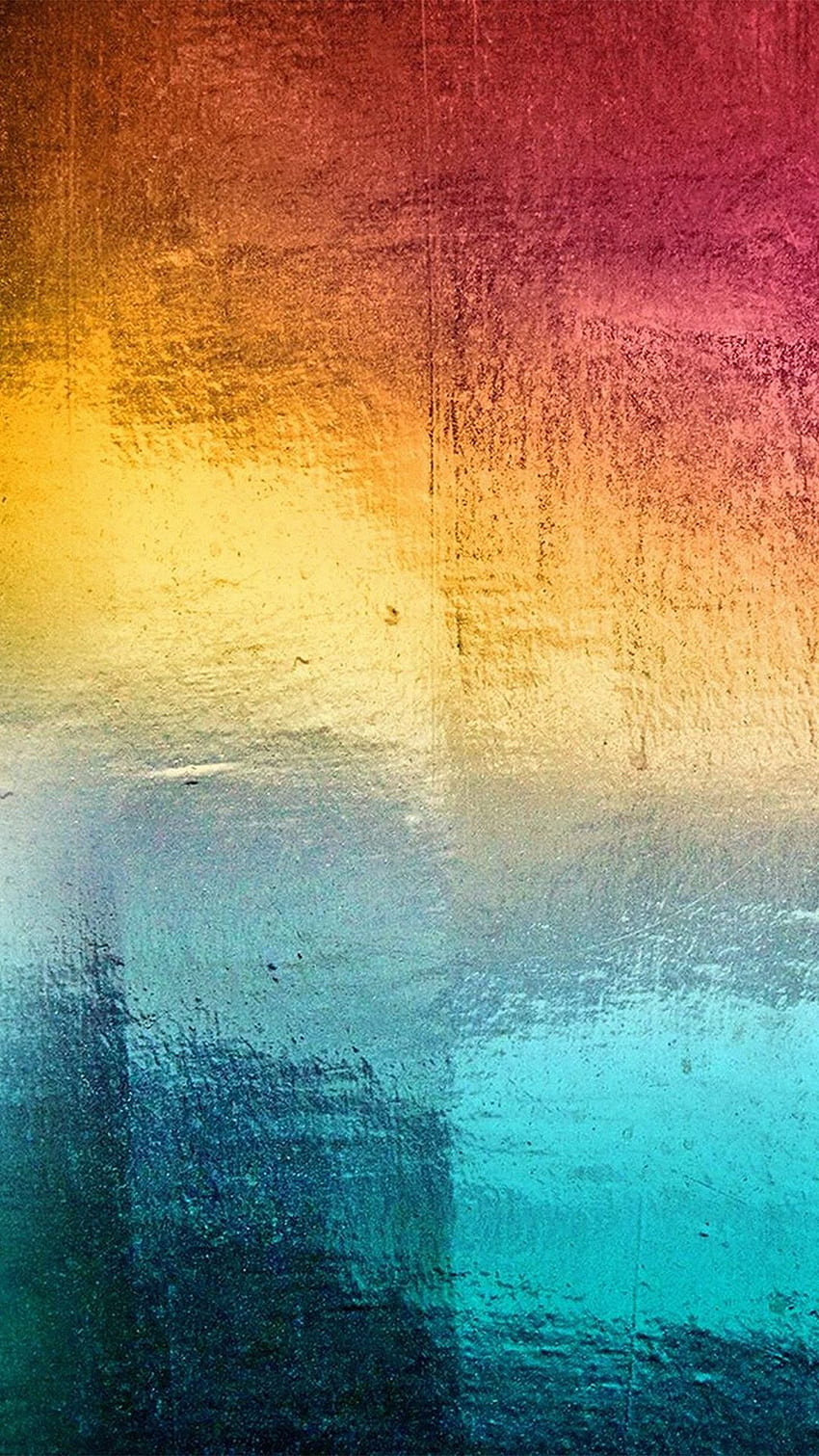 Samsung Rainbow Art Window Ice Winter Pattern iPhone 8 HD phone wallpaper
