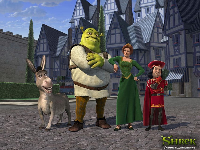 Shreck, cartone animato Sfondo HD