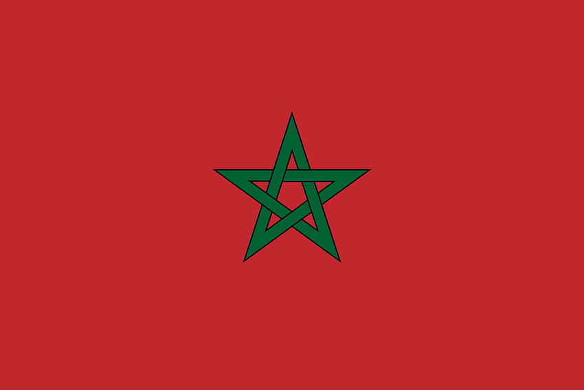 Flagge von Marokko 1slash6.svg, Marokko-Flagge HD-Hintergrundbild