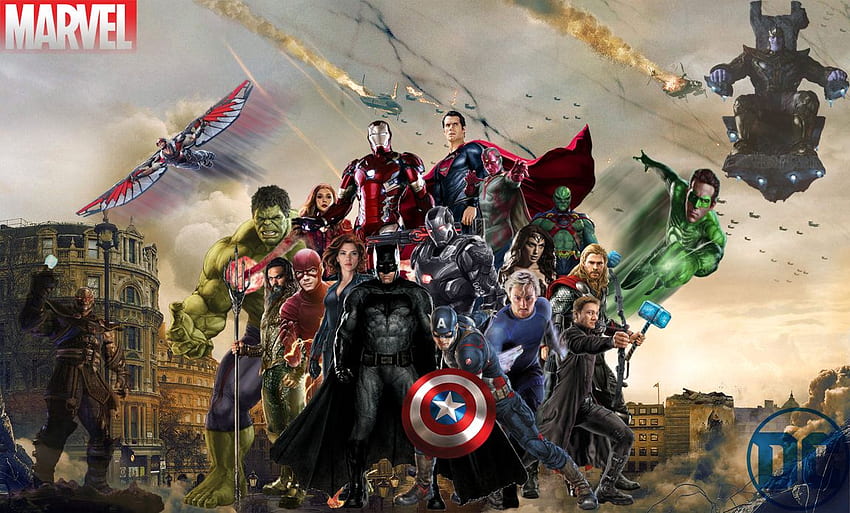 officedetourismescaer: Avengers Vs Justice League HD wallpaper