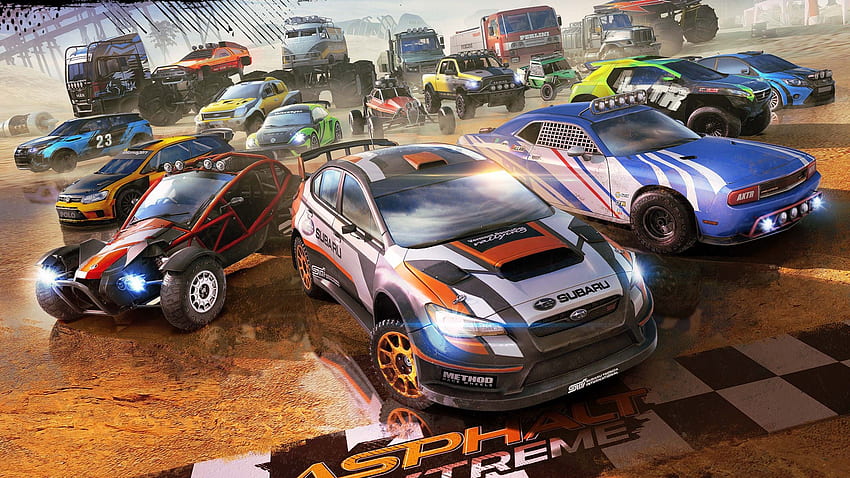 Asphalt Xtreme, corrida, Android, iOS, PC, Jogos, Jogo de corrida de carros papel de parede HD