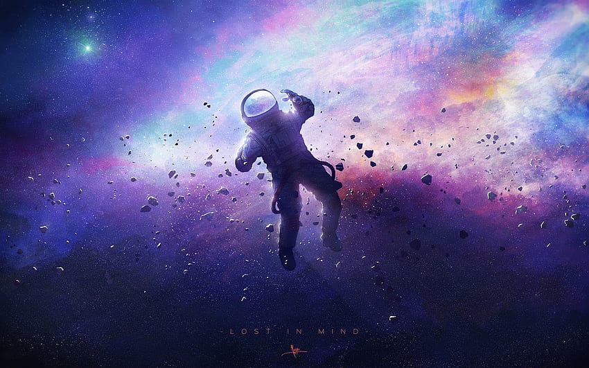 Astronaut Floating Space , Space MacBook HD wallpaper