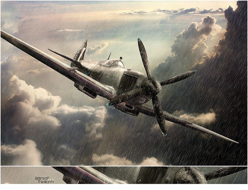 Let's Fly Away, Vintage Plane HD wallpaper