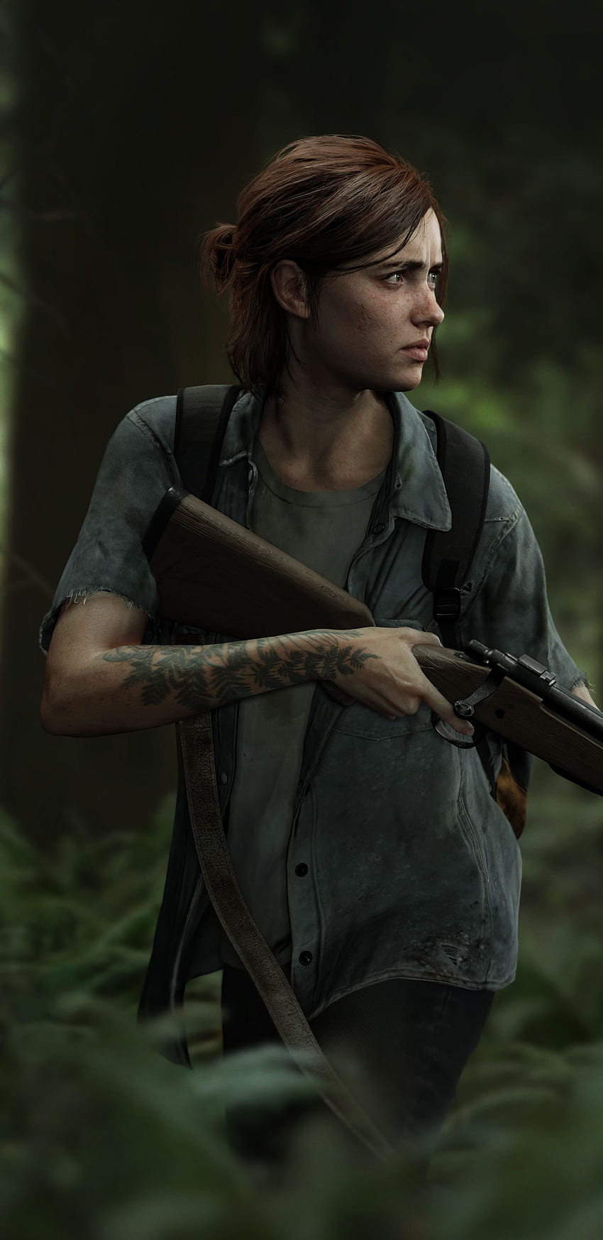 Ellie aus The Last of Us Part II Musik HD-Handy-Hintergrundbild