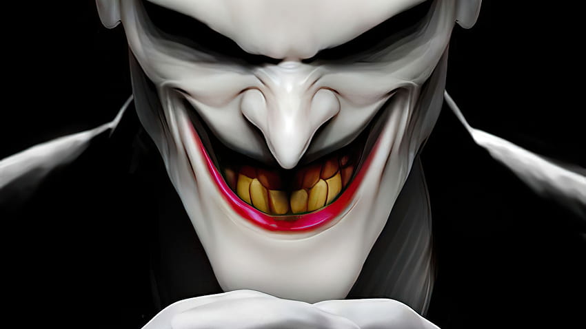 Joker Danger Smile Artwork, Dangerous Joker HD wallpaper