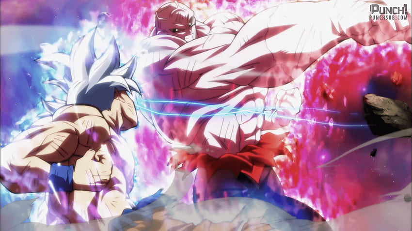 Goku hat Ultra Instinct Vs Jiren gemeistert, UI Goku gemeistert HD-Hintergrundbild