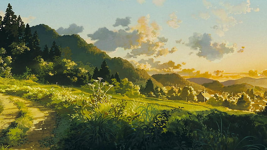 Estúdio Ghibli, Natureza Studio Ghibli papel de parede HD