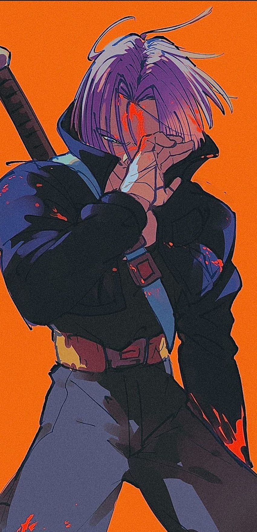 Future Trunks, dragon ball z, dragonball HD phone wallpaper