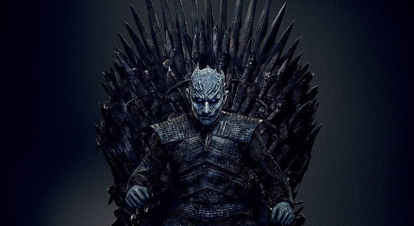 Night King, Game of Thrones, Season 8, 2019, , Black, Dark King HD wallpaper