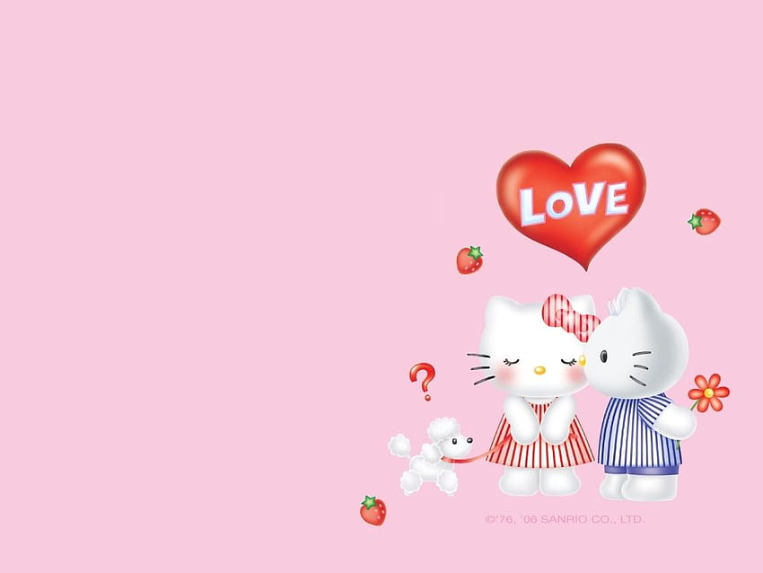 Hello Kitty on X: Take this iconic duo on the go with new backgrounds for  your phone 📱💕 Download your favorite wallpaper here:   #HelloKittyxPusheen  / X