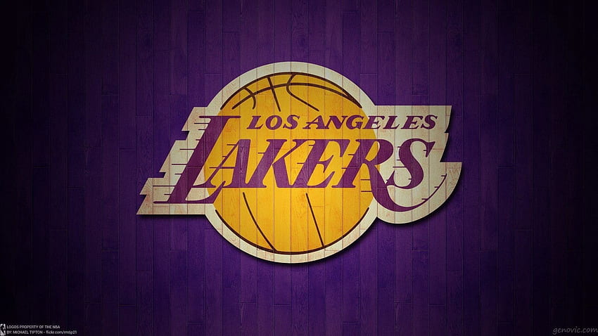 Tło La Lakers, zespół Lakers Tapeta HD