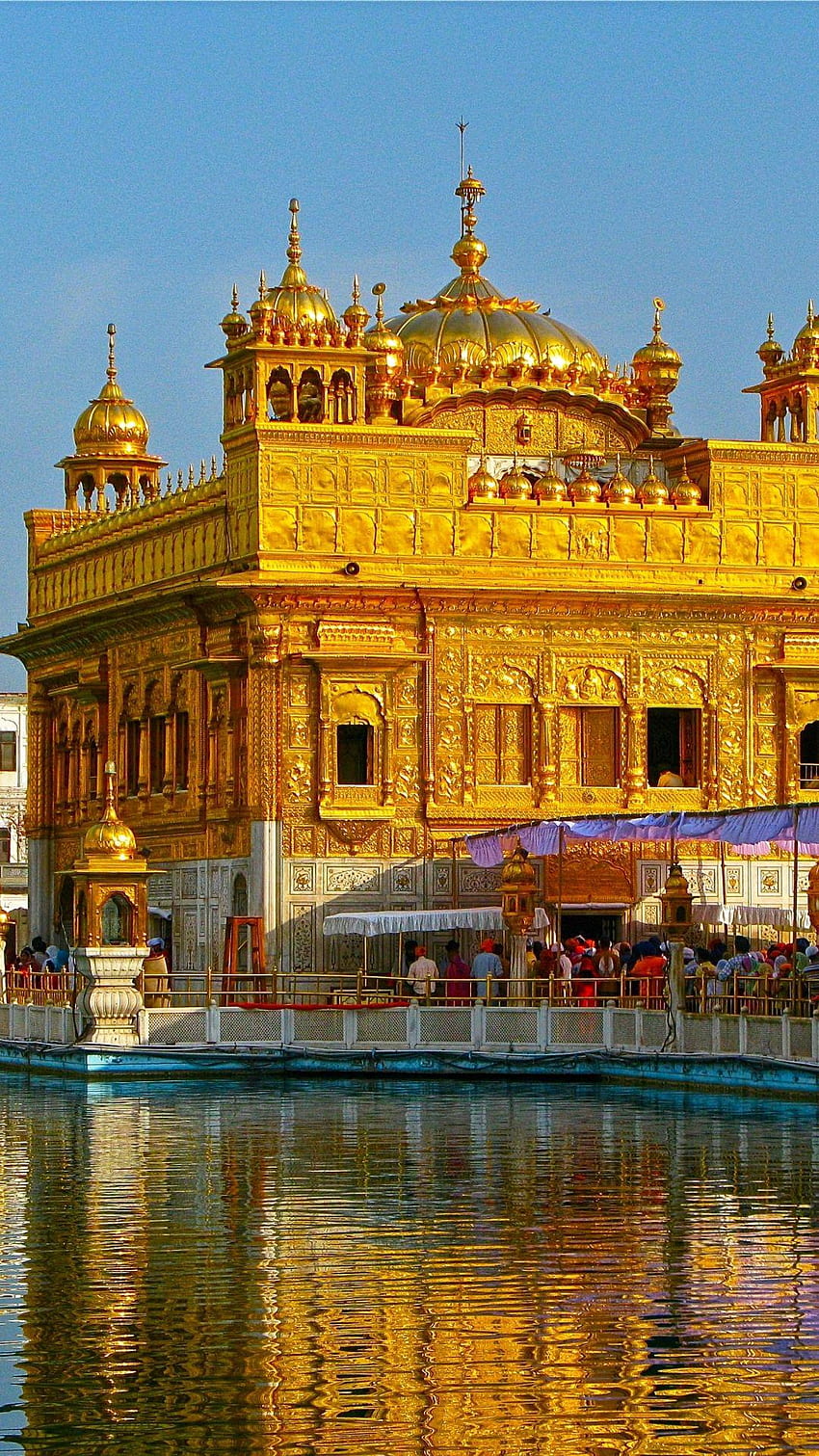 Harmandir Sahib Golden Temple Amritsar - Golden Temple - HD phone wallpaper