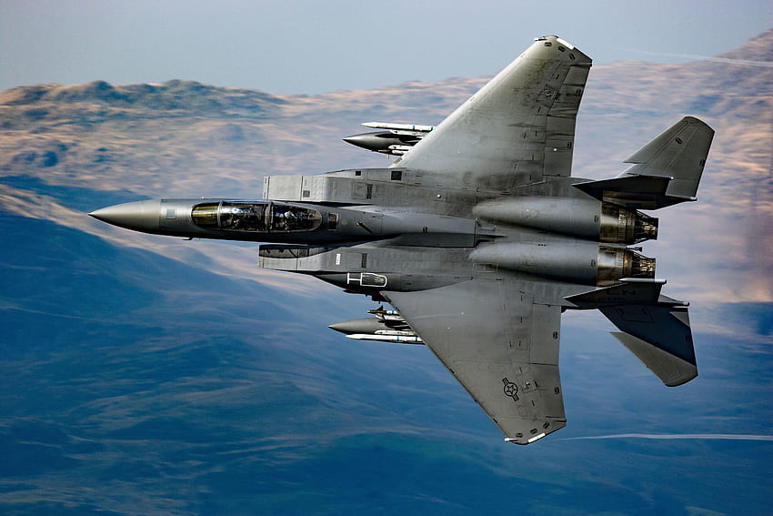 Kampfflugzeug Flugzeug McDonnell Douglas F 15, F-15 HD-Hintergrundbild