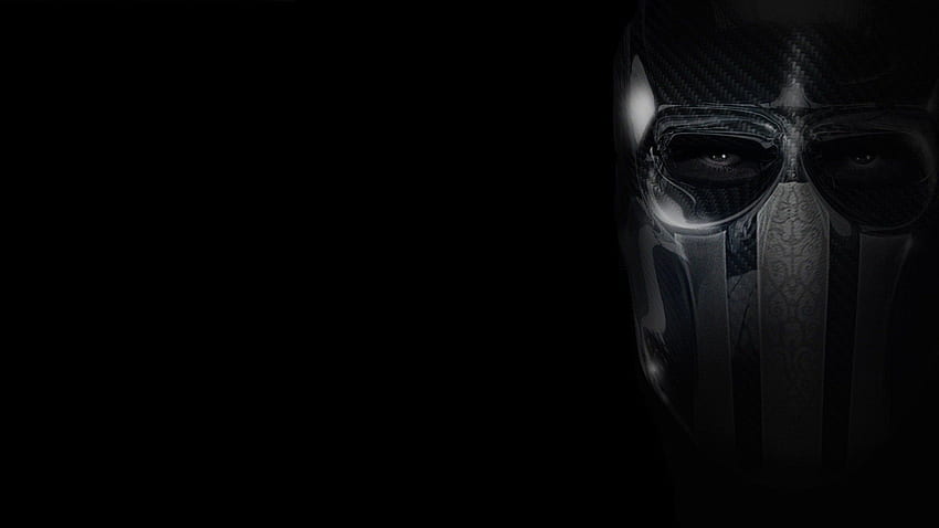 Army of Two Black Mask HD wallpaper
