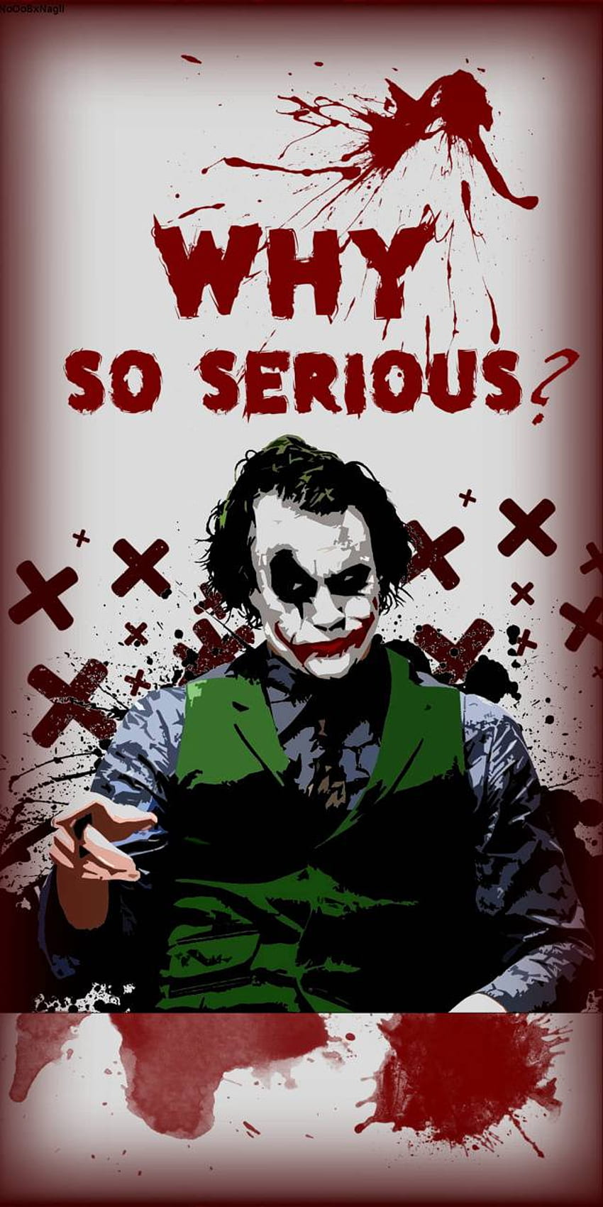 Pourquoi si sérieux, Joker Pourquoi si sérieux Fond d'écran de téléphone HD