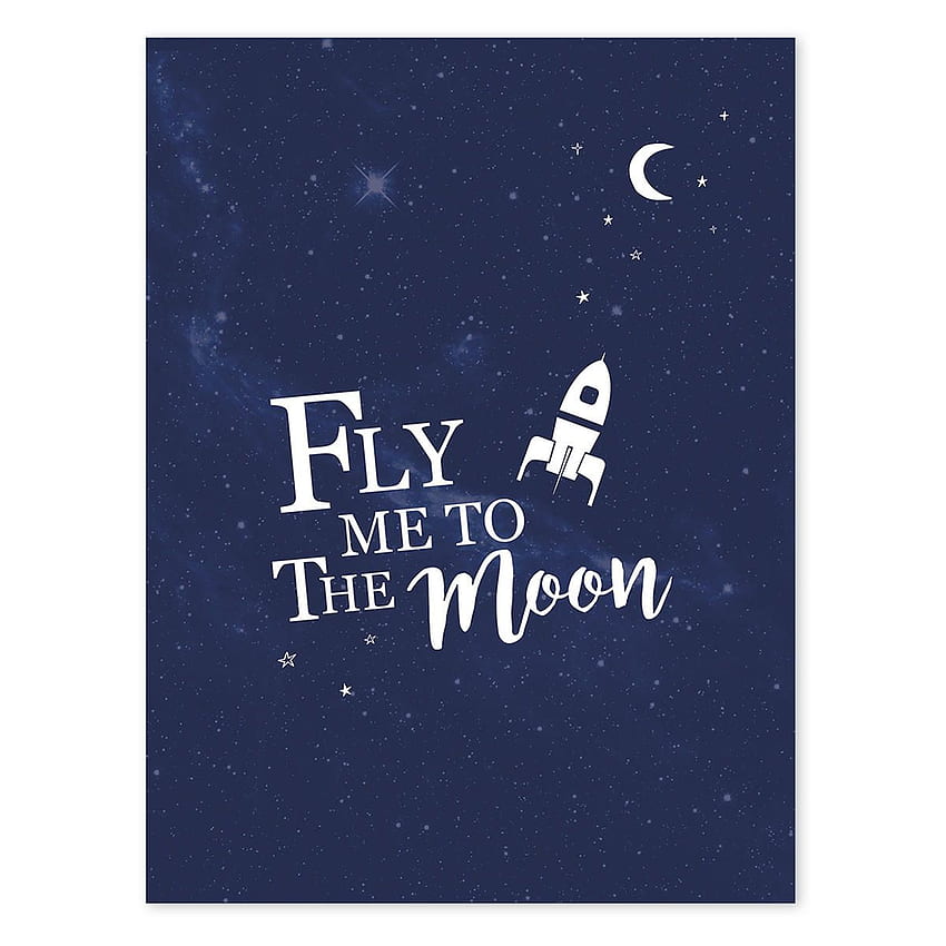 Lilipinso Fly me to the moon Poster Ç .uk HD phone wallpaper