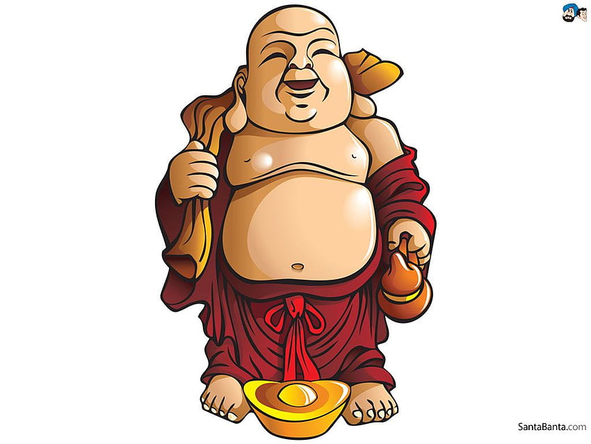 Sang Buddha, Buddha yang Tersenyum Wallpaper HD