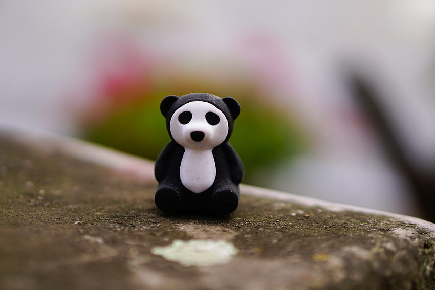 Toy, Statuette, Panda HD wallpaper