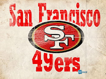 Sport, logo, NFL, glitter, checkered, San Francisco 49ers for , section  спорт HD wallpaper