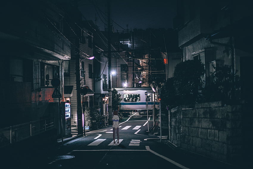 Thư giãn với bức hình nền đường phố tối tăm kết hợp với truyện tranh Anime, tạo nên sự kỳ thú và mê hoặc. Khám phá thành phố với những đường phố đầy màu sắc bên cạnh những nhân vật truyện tranh ưa thích.
