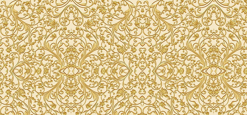 フローラル パターン シームレス 織物 背景. Teksturowane tło, złote tło, kwiatowy tło, arabska tekstura Tapeta HD