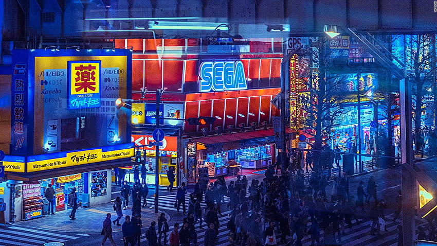 Spojrzenie na Tokio oczami projektanta gier, Tokyo City Aesthetic Tapeta HD