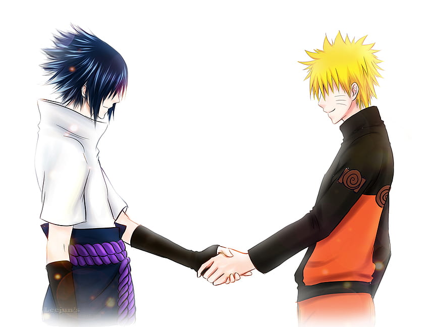 best friends till time end, naruto, cool, epic, anime HD wallpaper