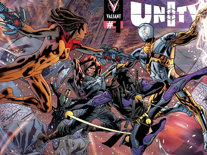 Unity, Valiant, Superheroes, Comics HD wallpaper