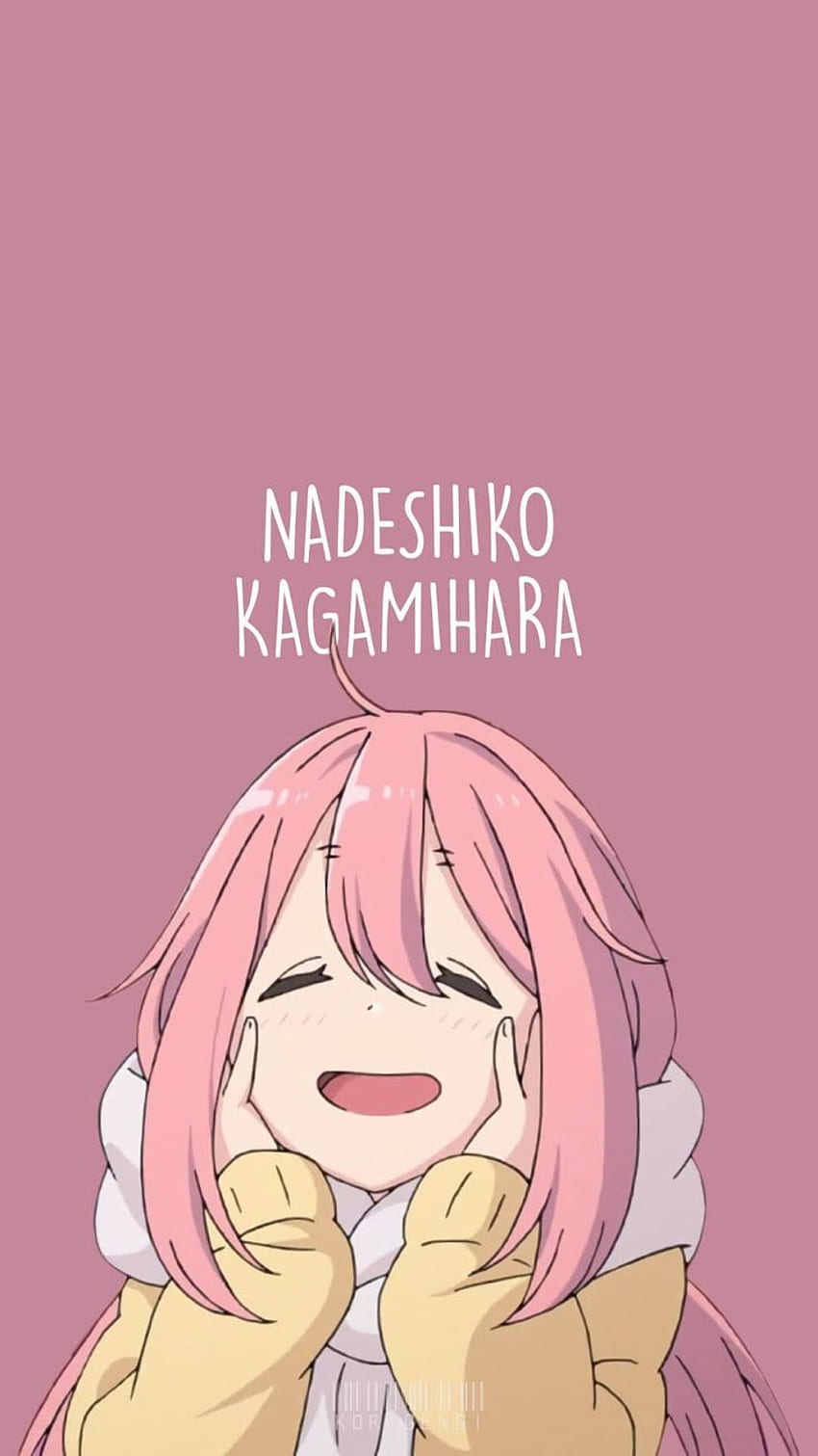 Nadeshiko Kagamihara - Yuru Camp Anime - Korigengi, Anime Aesthetics HD phone wallpaper