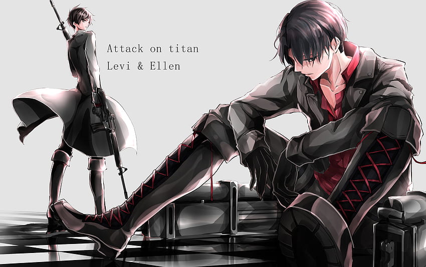 Attack On Titan Anime  Levi Ackerman Humanitys Strongest Soldier 4K  wallpaper download