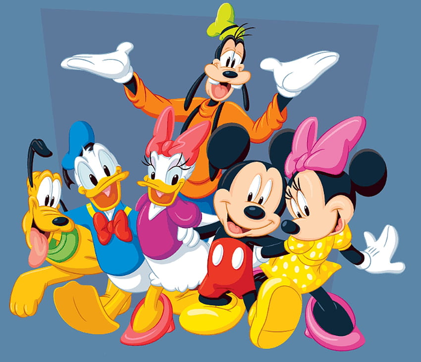 Walt Disney Cartoon - Walt Disney Cartoon Donald Duck Daisy Duck Mickey  Mouse HD wallpaper | Pxfuel