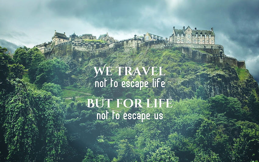 Travelling Quotes . 2, Adventure Quote HD wallpaper