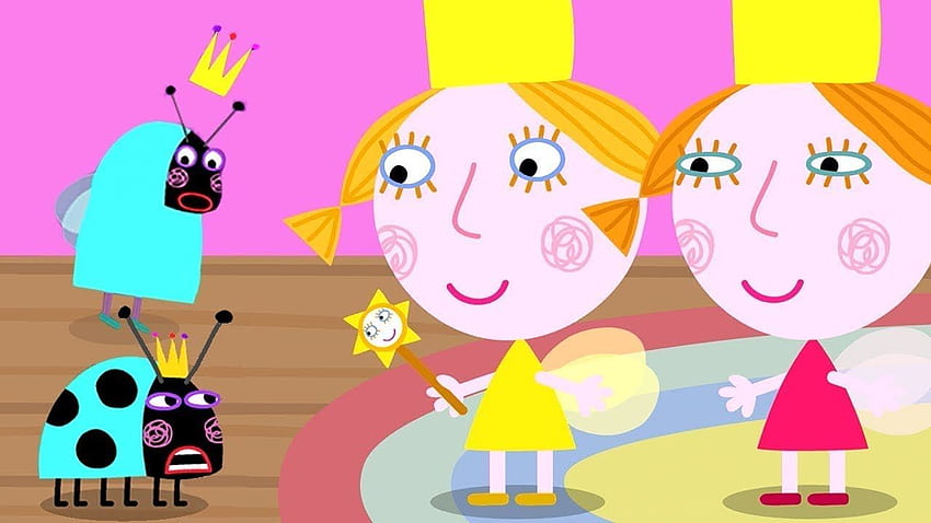 Ben ve Holly'nin Küçük Krallığı. Kraliçe Devedikeni Uğur Böceği Oluyor!. 1 saat. Çocuk Videoları . Ben ve holly, Ben ve holly parti fikirleri, Çizgi film çocukları HD duvar kağıdı
