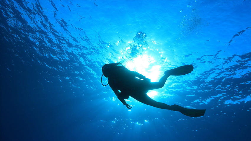 深海ダイビング、​​深海ダイバー 高画質の壁紙