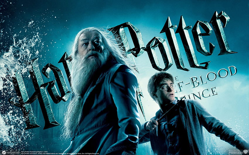 Albus Dumbledore and Harry Potter - HD wallpaper