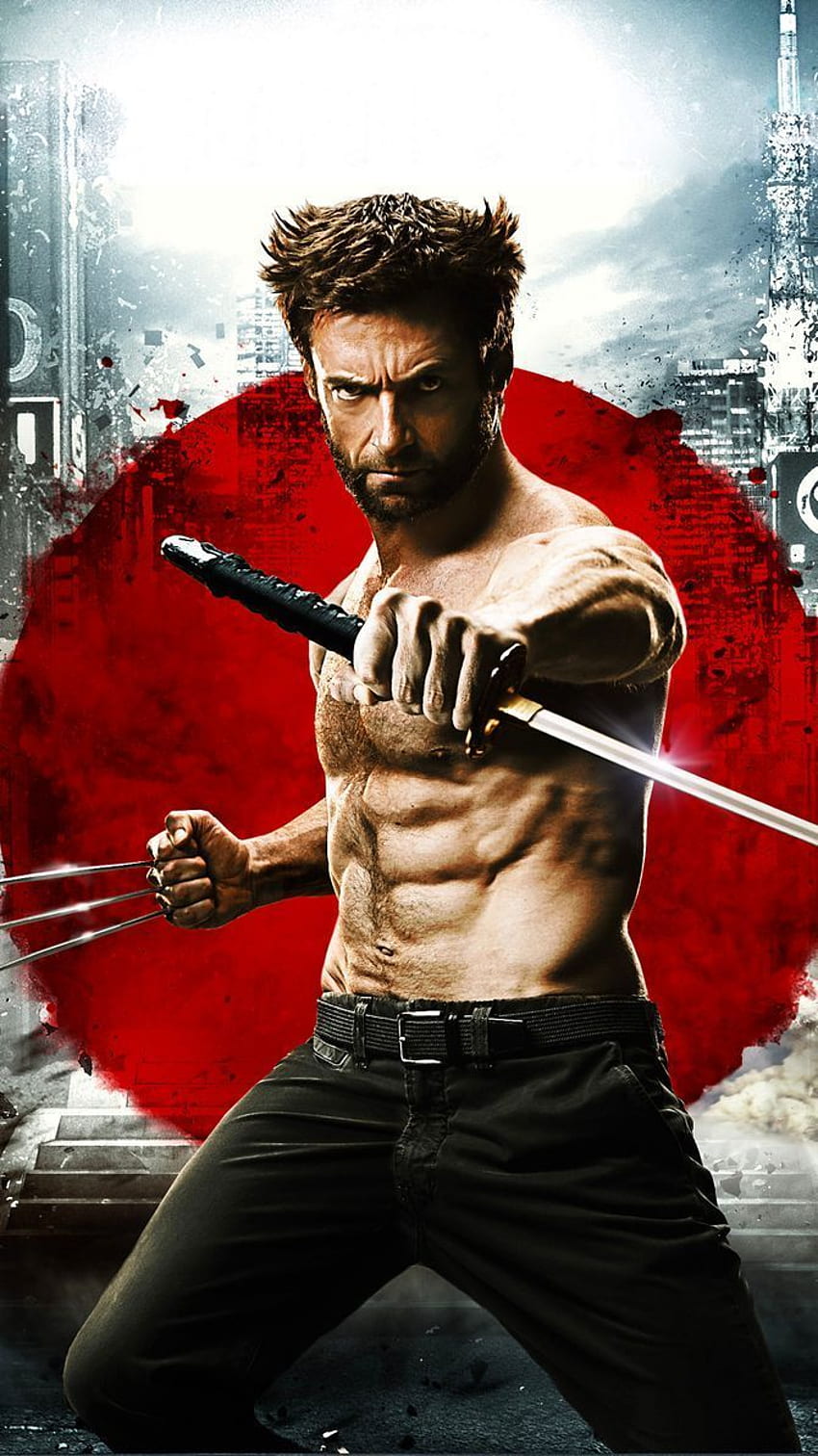 Der Wolverine (2013) Telefon . Wolverine-Plakat, Der Wolverine-Film HD-Handy-Hintergrundbild