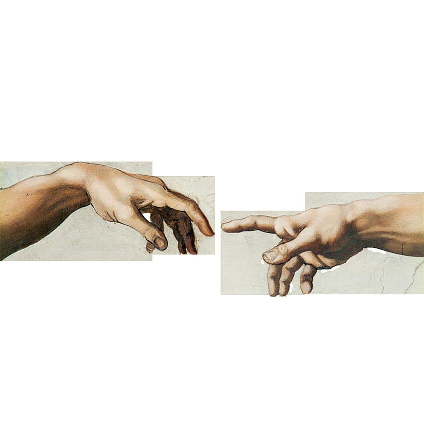Trasparente 'La creazione di Adamo' - Michelangelo Sistine Sfondo del telefono HD