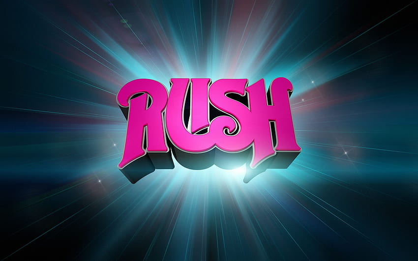 Ehrfürchtiger Ansturm. Rush, Rush-Band, Band HD-Hintergrundbild