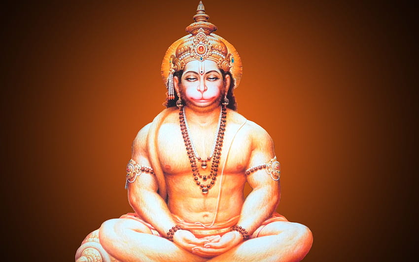 Lord Hanuman, Lord Hanuman, Gott Hanuman, Lord Hanuman, Hanuman-Gesicht HD-Hintergrundbild