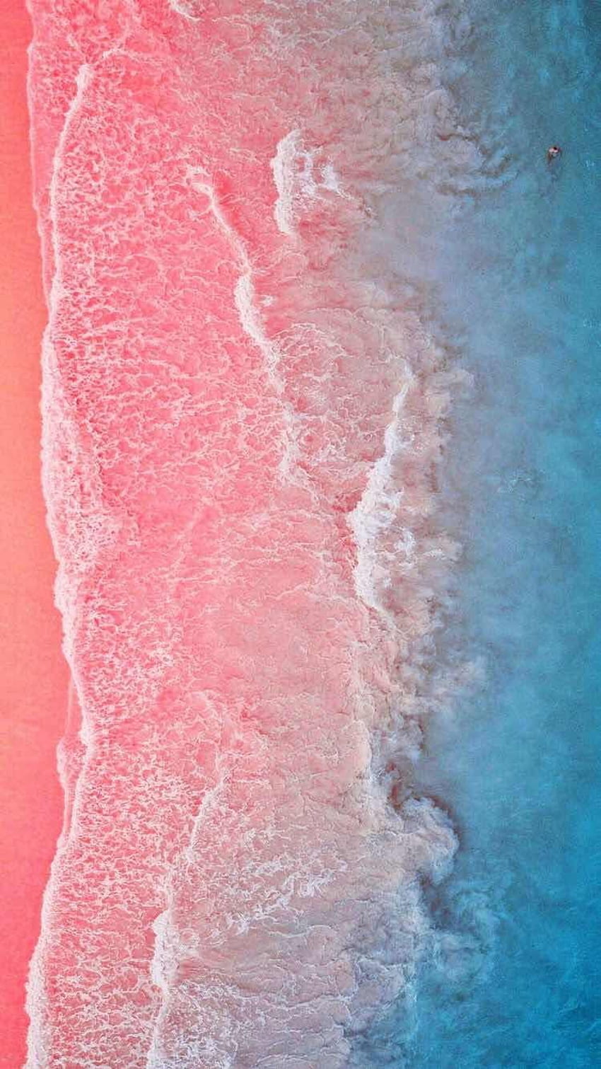 iPhone and Android : Pink Beach for iPhone and Android, Pink Tropical HD phone wallpaper