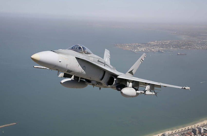 F-18, jet, military, hornet, fighter, navy HD wallpaper