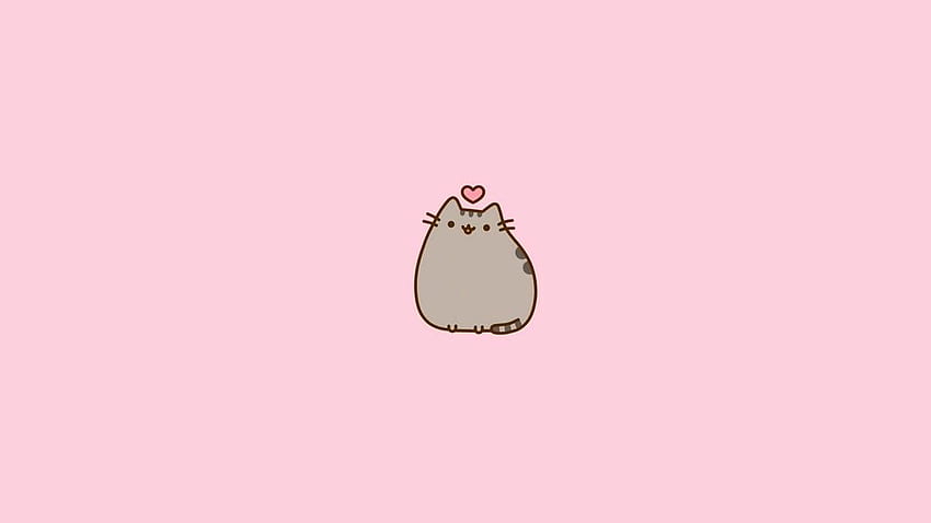 Pusheen Inspirational Artsy No Twitter ༺ Pusheen ༻ Rt Mbf Give Credits Lei Of the Day - Left of The Hudson, Pink Cat papel de parede HD