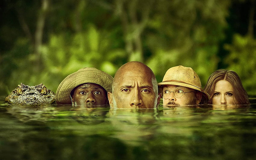 Jumanji 2 Welcome to the Jungle, entertainment, movies, cool, funny HD wallpaper