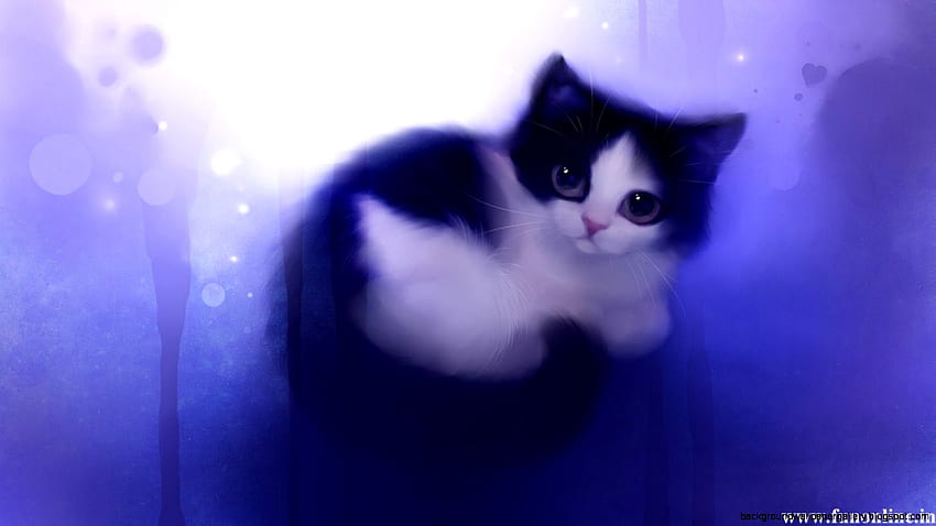 Cat anime kitten GIF  Find on GIFER