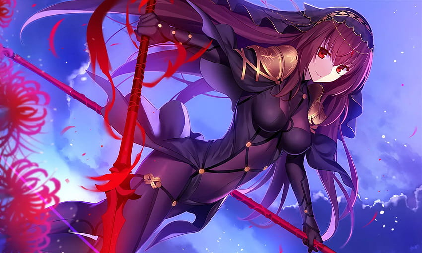 Scathach Fate Grand Order - Lancer Fate Sfondo HD